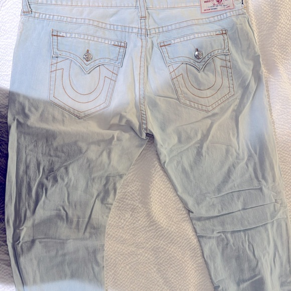 Worn one time men’s true religion jeans, size 46 - Picture 2 of 7